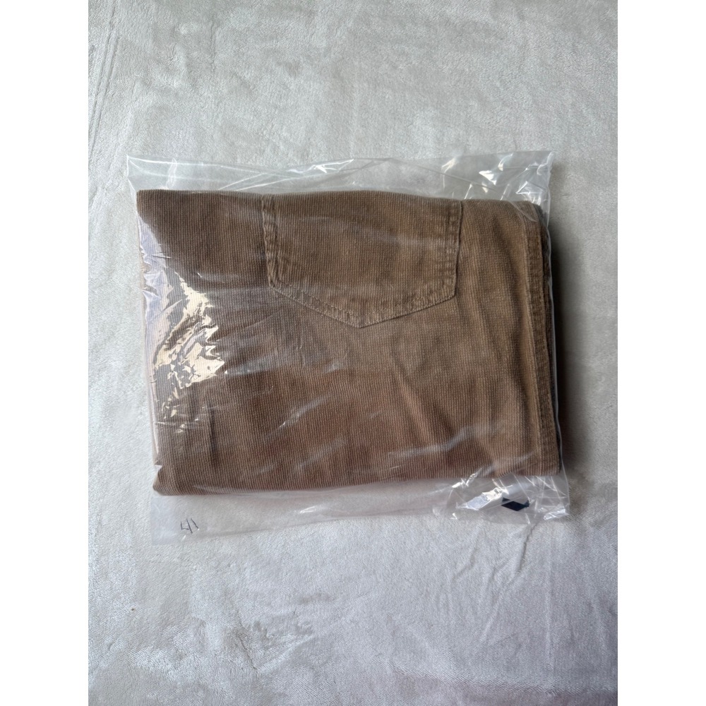 Jones New York Corduroy Skirt Tan High Waist Button Front Size 16 NEW - Picture 7 of 7